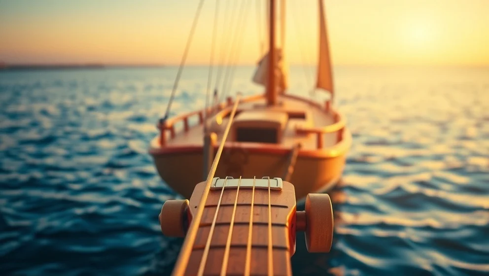 Cornelis Vreeswijk och båten han en gång hade