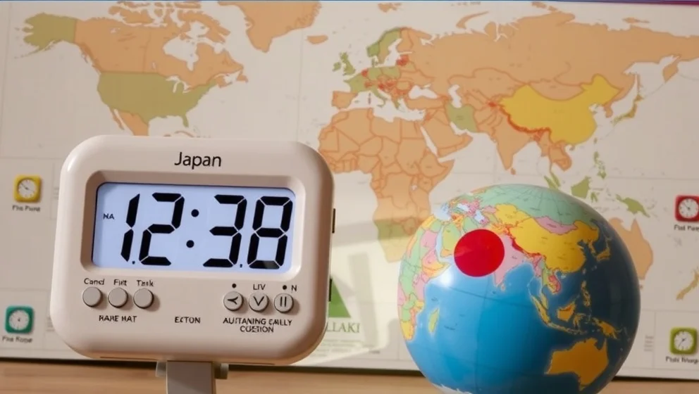 Vad är klockan i Japan just nu