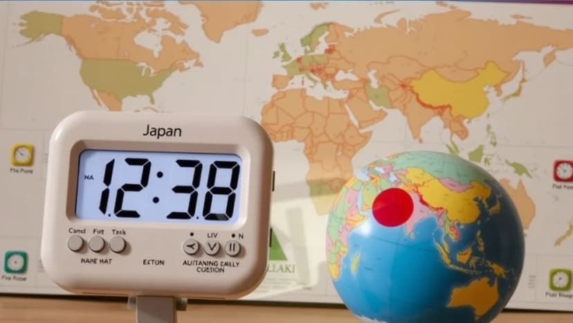 Vad är klockan i Japan just nu